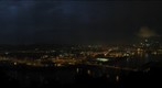 Pittsburgh at dusk from the West End overlook