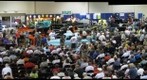 090805 Reno, Nevada, Hot August Nights, convention center, Silver Auctions crowd old cars