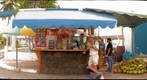 Jason at Coconut Stand Puerto Ayora, Galapagos