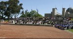 The Remembrance Day ceremony. 