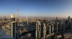 View from Al Manzil Tower, Sheikh Zayed Road, Dubai