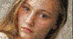 photomosaic of a girl