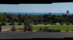 101109 Santa Barbara Mission porch view to Pacific Ocean (Channel)