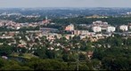 Kraków from the Kościuszko Mound