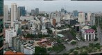 Ho Chi Minh City rooftop view
