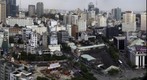 Saigon rooftop view
