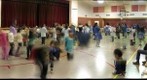 Free group dancing at the Elders and Youth Conference