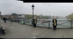 Foot bridge over the Seine Paris