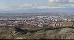 Alcala de Henares, al fondo Madrid