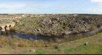 Vista general del río Tormes a su paso por  Ledesma