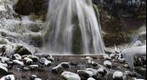 Spirit Falls in the snow, Cottage Grove, Oregon