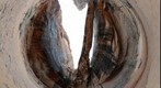 360 degree panorama of Morning Glory Arch, Moab, UT, USA