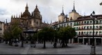 Segovia: Plaza Mayor. Segovia, Castilla y Leon, España. Objetivo 105 mm. 197 fotos.