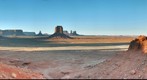 Monument Valley - Navajo Lands, Arizona - View North from Artist Point