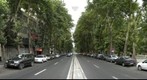 Valiasr St. in front of Mellat park
