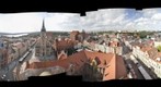 Panorama 360 of Torun from town hall's tower // Panorama 360 Torunia z wieży ratuszowej