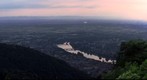 Rhine-Neckar Valley from Koenigstuhl facing west