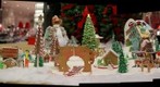 Macy's gingerbread village