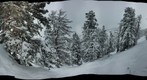 Solitude ski day, steep chute