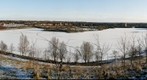 Lake side iced up