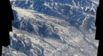 Aerial view of NE Salt lake near the University of Utah during the Dec 5, 2010 inversion event.