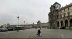 Paris Louvre court yard area