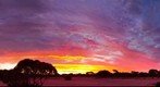 Caiguna Roadhouse Motel, Sunset, Western Australia, Dec 18, 2010