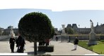 Paris Louvre from afar
