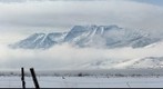 Closeup of Mount Timpanogos, Utah