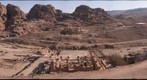 The Petra Great Temple from behind