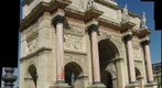 Monument near the Louvre Paris France