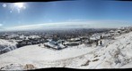 Looking south in Salt Lake towards the Wasatch Mountains