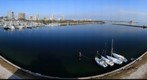 View of downtown St. Petersburg from airport control tower