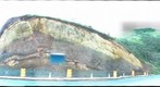 psychadelic roadcut above the Golden Gate Bridge