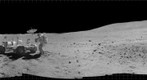 Apollo 16: The View from Next to Wreck Crater
