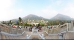 Ngong Ping from Tian Tan Buddha statue, Lantau Island, Hong Kong