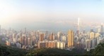 Sai Ying Pun seen from the Peak/Lugard Road, Hong Kong