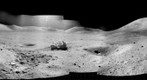 Apollo 17: The Mountainous View Near Ballet Crater