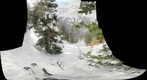 Solitude cliff jump pano