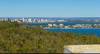 Perth from Top of Strathearn Building (Park Ave and Kings Park Ave) Jan 11, 2011
