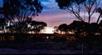 Caiguna Roadhouse Service Station, Just Past Dusk, Western Australia, Dec 18, 2010