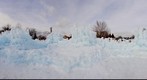 Inside an Ice Crystal Castles. 360 Panorama, Midway, UT, USA