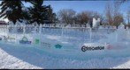 Ice Wall, Edmonton Ice Sculpting Festival