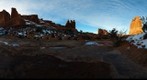Park Avenue hike in Arches Nat'l Park, UT, USA