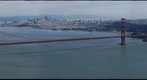Golden Gate Bridge from high, wider and clearer