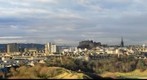 The edinburgh skyline from Holyrood park