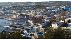 Vinterbilde av Grimstad