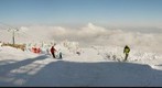 Skrzyczne skiing, Beskidy Mts, Poland