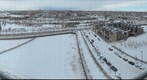 Denver Commons Park area - Winter, 2011