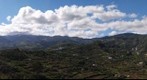 Nieve en Las Cumbres desde Los Arbejales, Teror. Isla de Gran Canaria